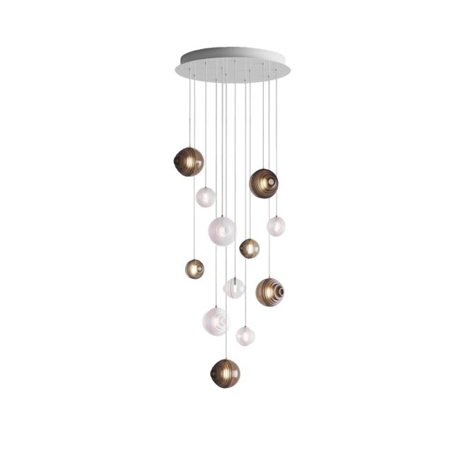 Celestial Orbit  Cascade Chandelier