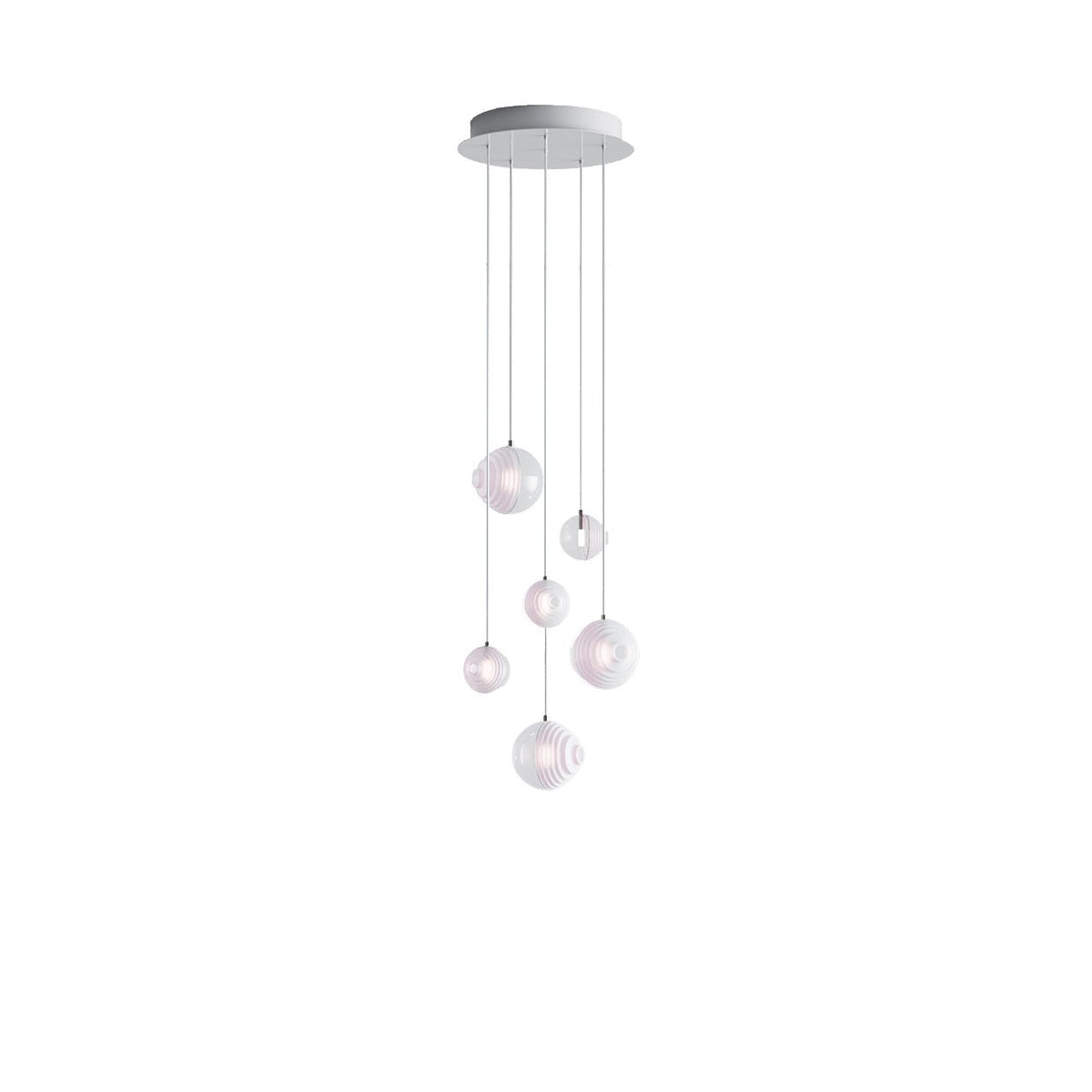 Celestial Orbit  Cascade Chandelier