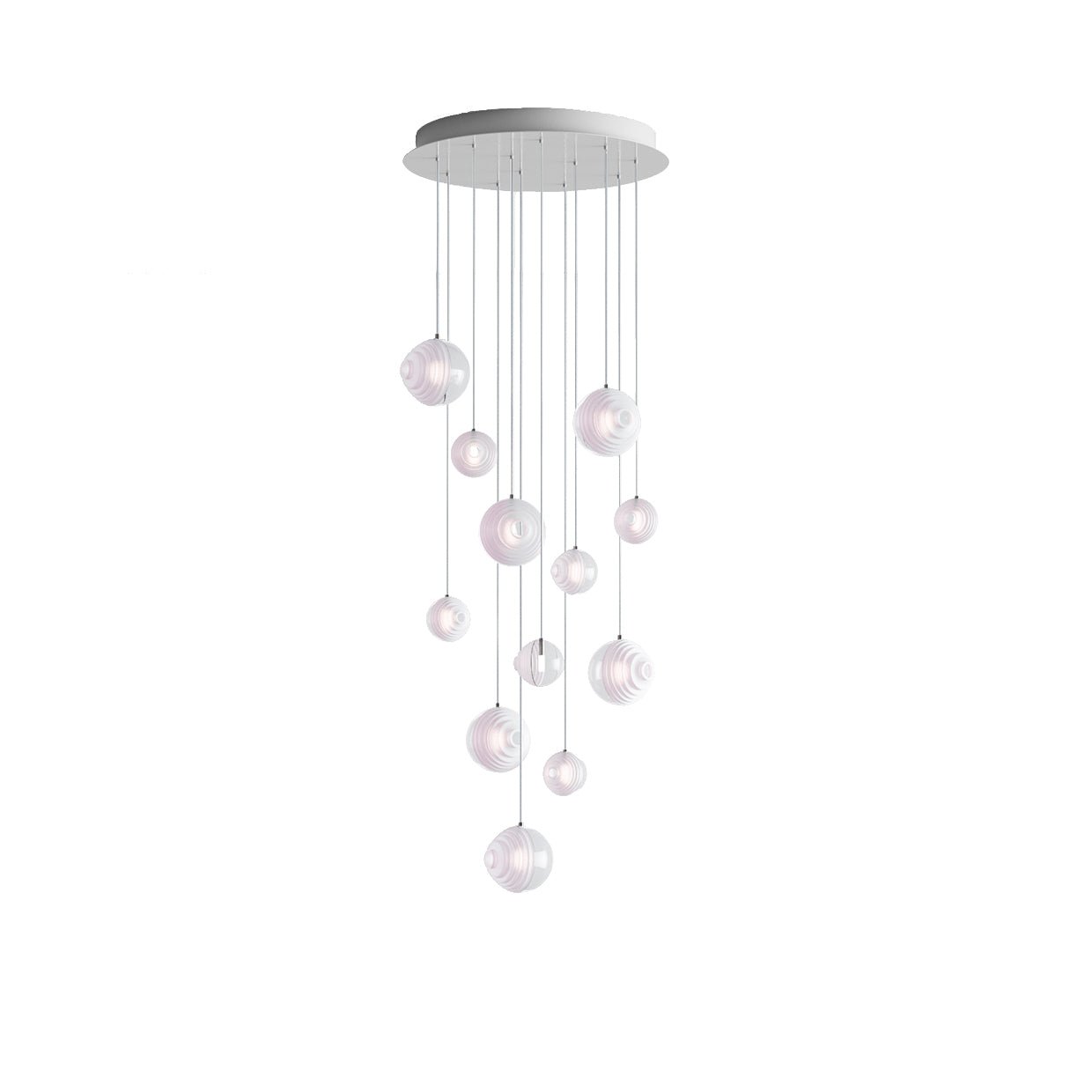 Celestial Orbit  Cascade Chandelier
