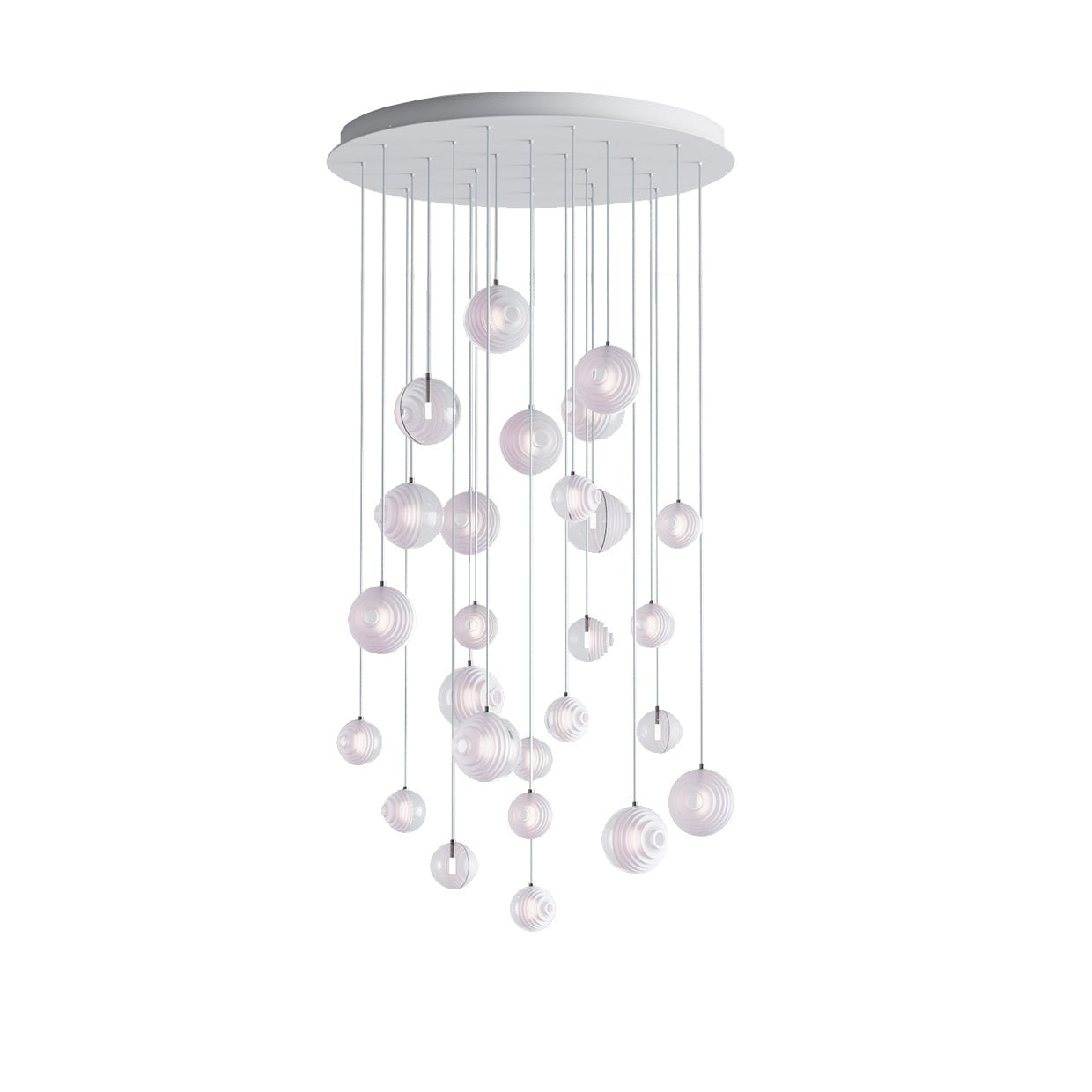 Celestial Orbit  Cascade Chandelier