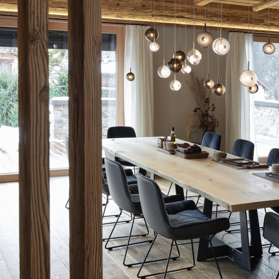 Celestial Orbit  Cascade Chandelier
