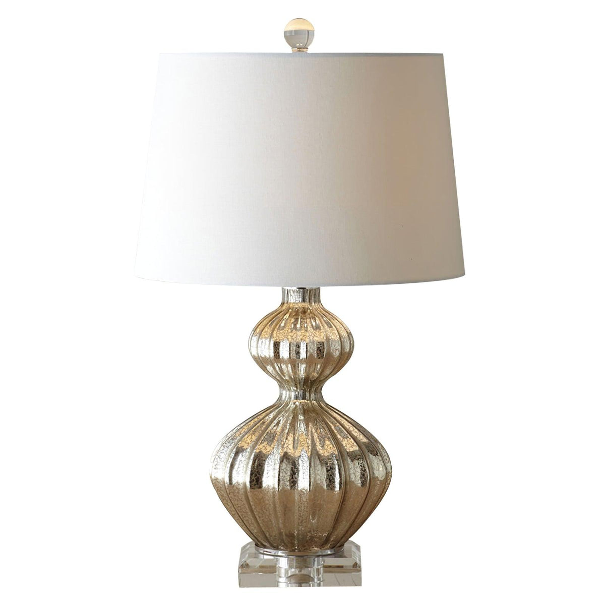 Gloria Elegant Glass Table Lamp