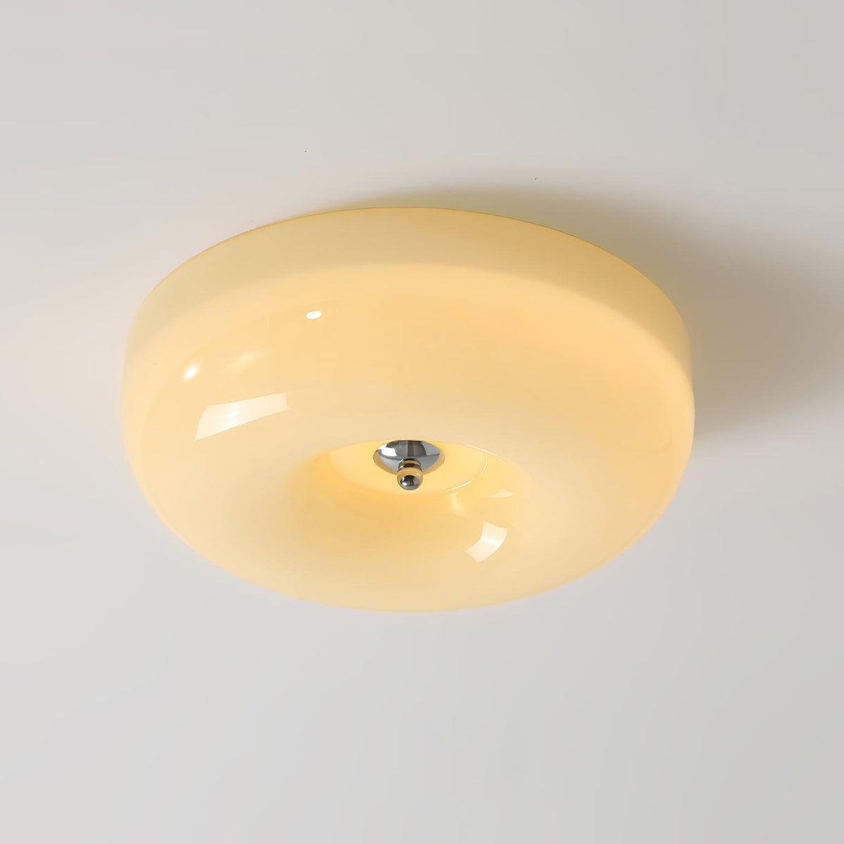 Rosemont Swirl Glass Flush Mount Ceiling Light