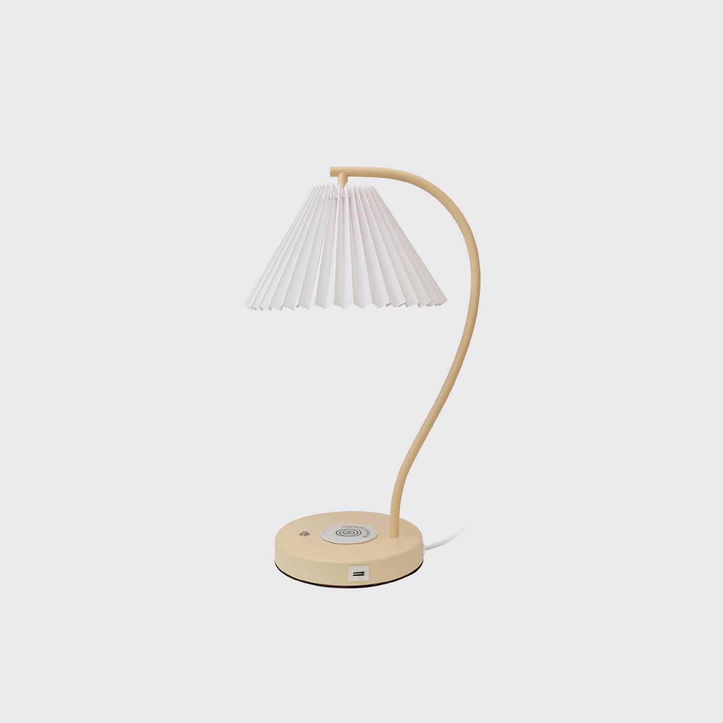 Evlaeus Minimalist Wood Desk Lamp