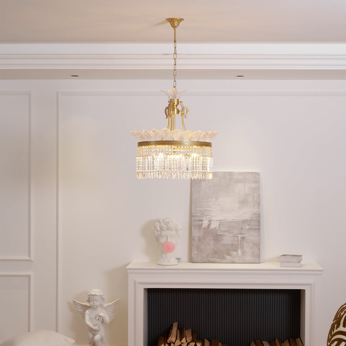 Amina French Empire Luxury Chandelier Farmhouse