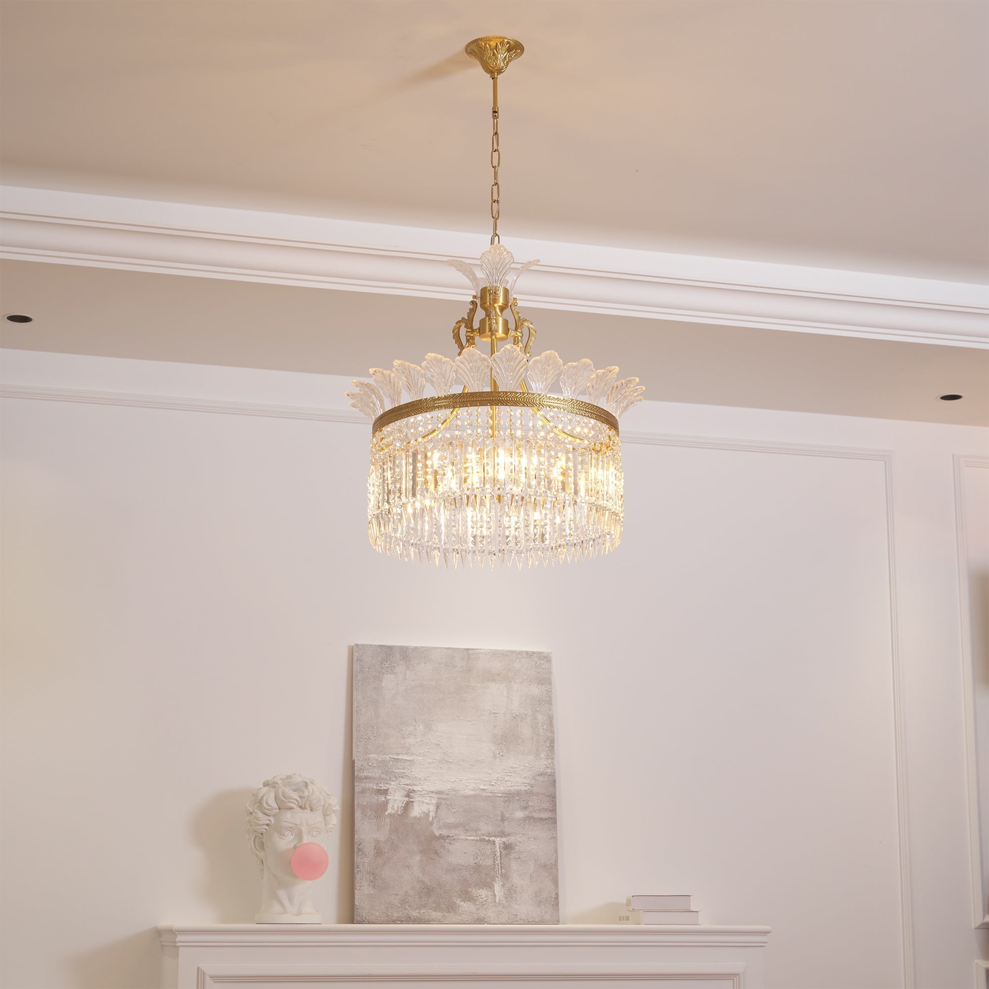Amina French Empire Luxury Chandelier Farmhouse