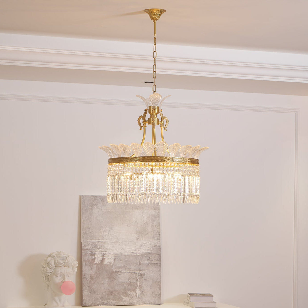 Amina French Empire Luxury Chandelier Farmhouse
