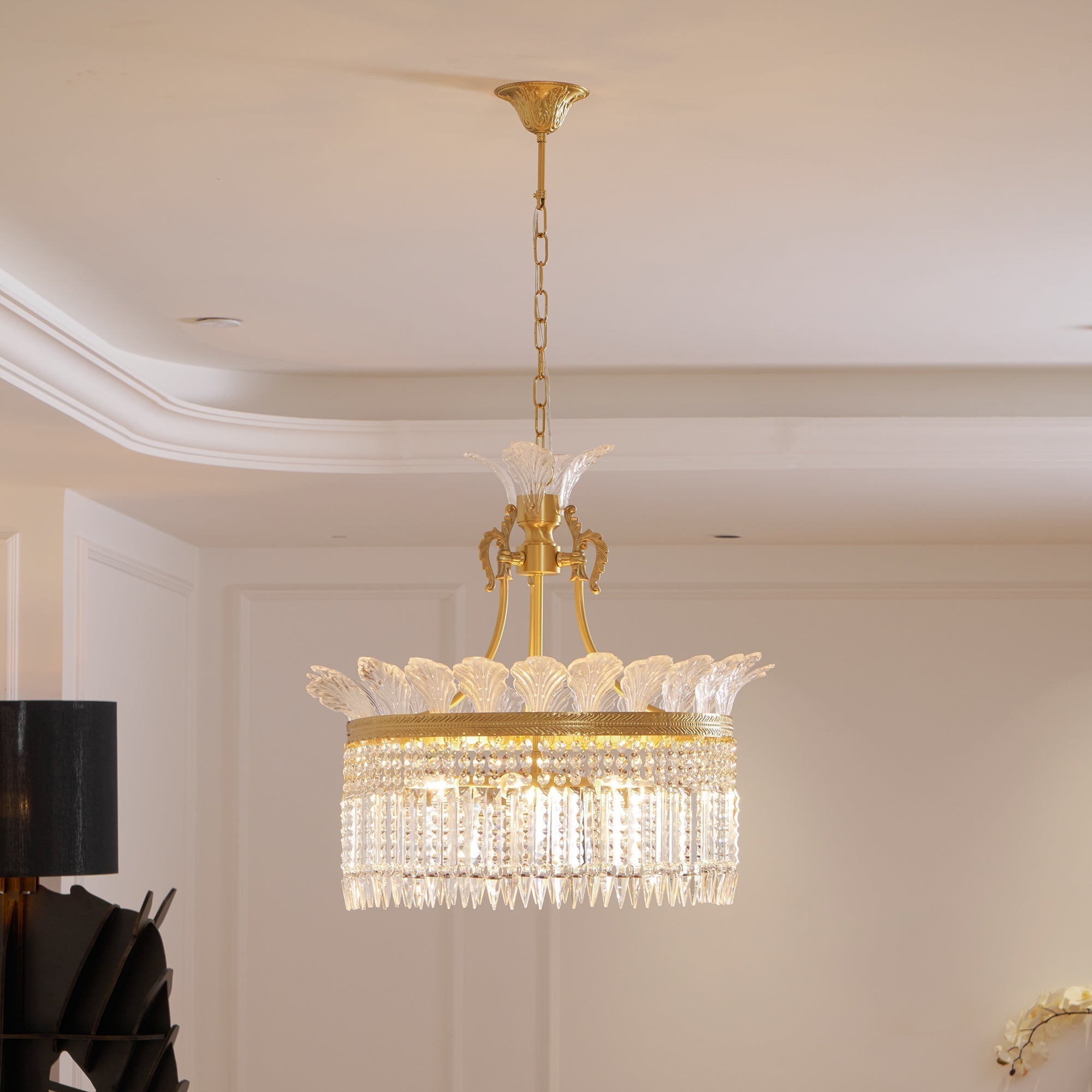 Amina French Empire Luxury Chandelier Farmhouse