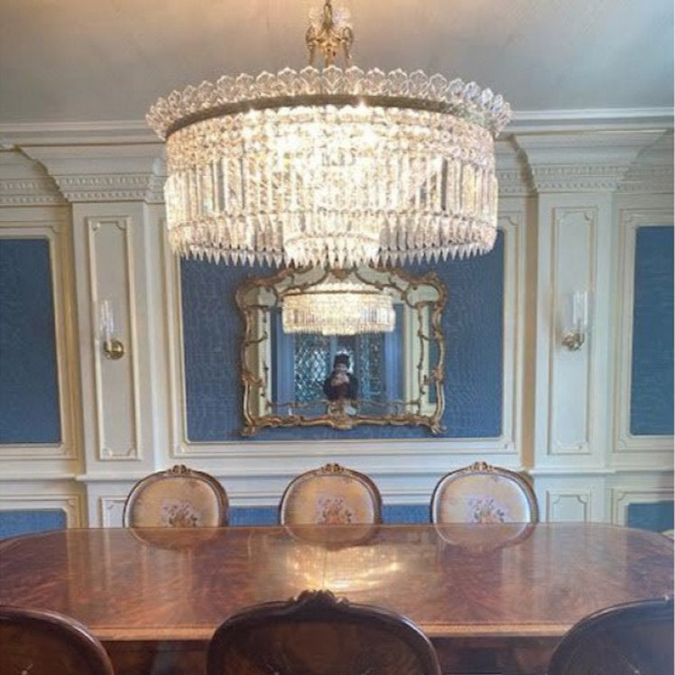 Amina French Empire Luxury Chandelier Farmhouse