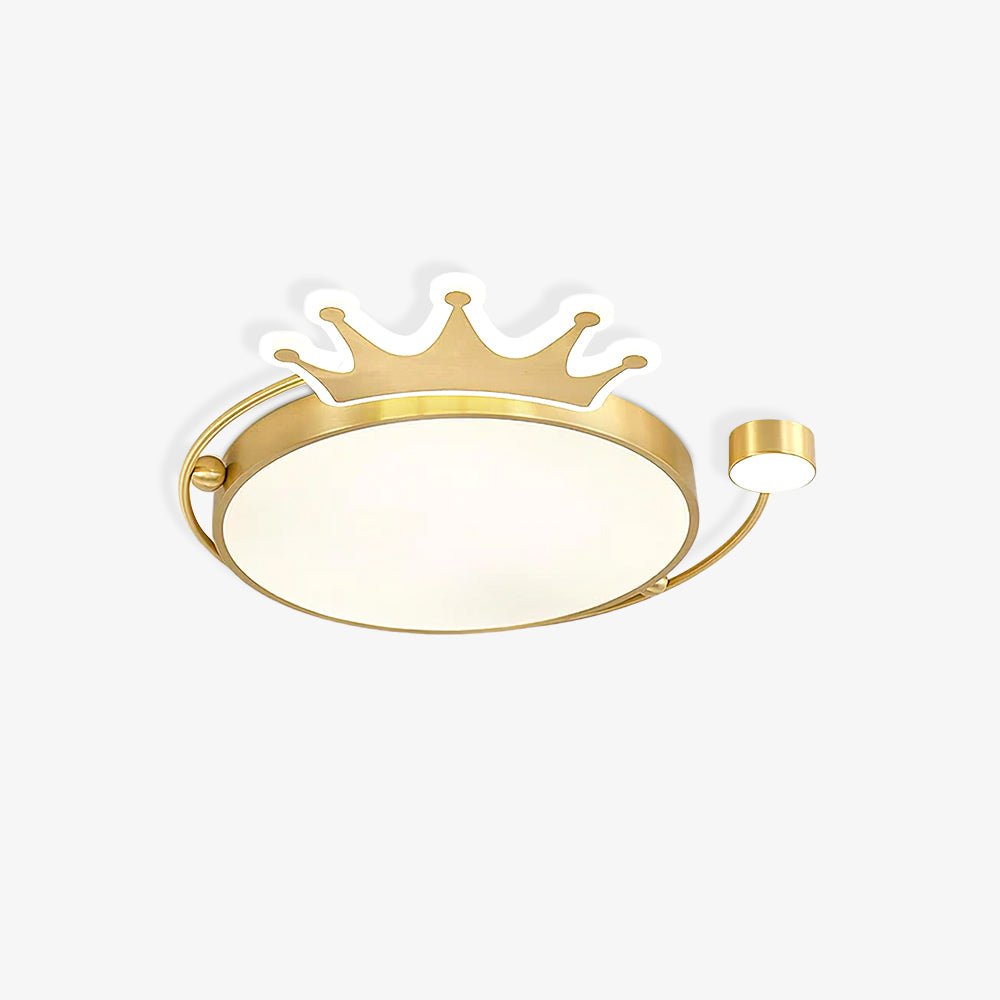 Aloror Classic Art Crown Ceiling Light