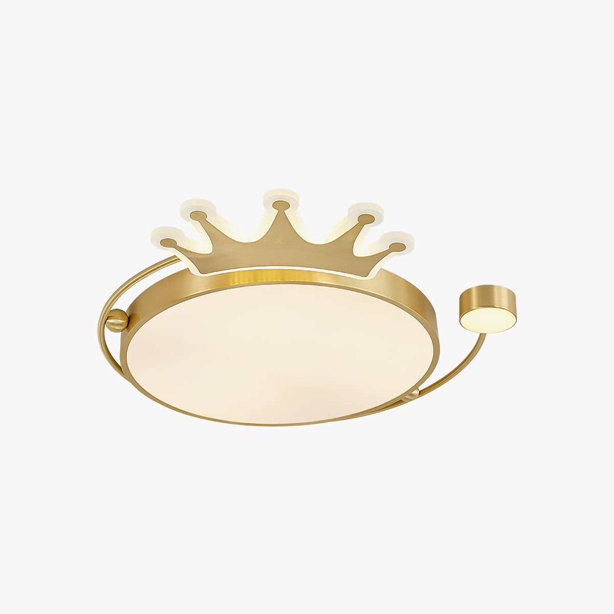 Aloror Classic Art Crown Ceiling Light
