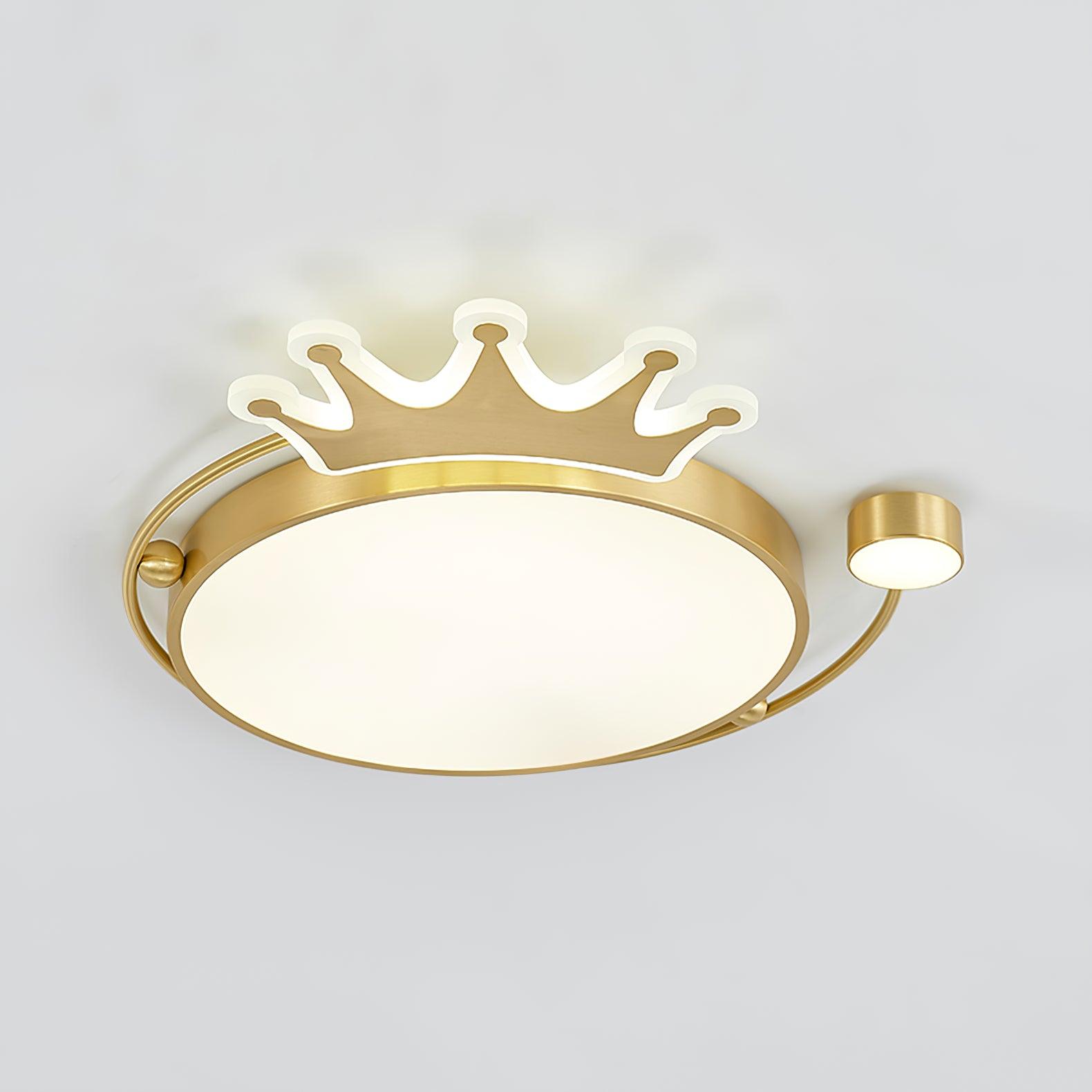 Aloror Classic Art Crown Ceiling Light