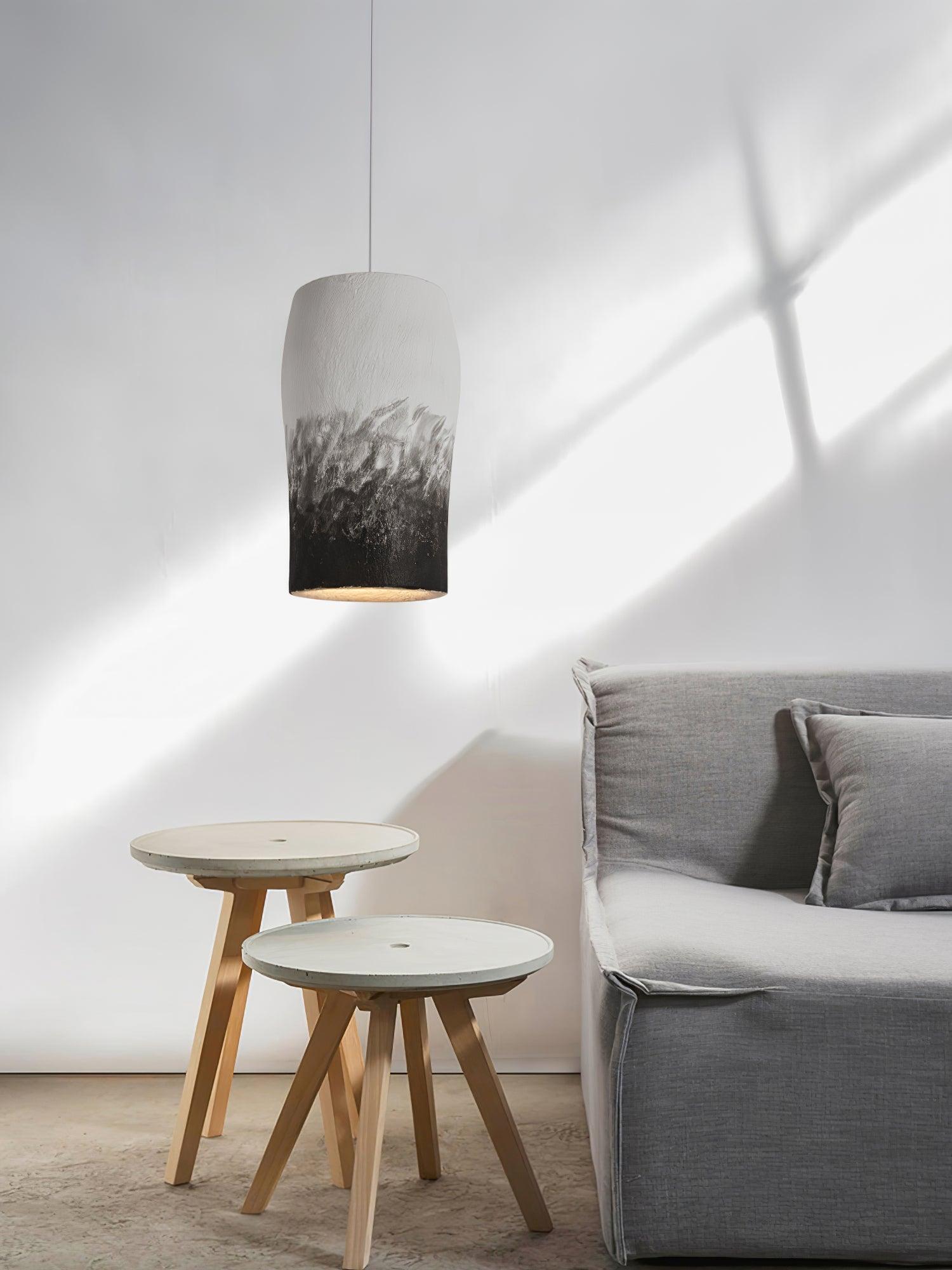 Ceraeion Modern Minimalist Crust Thin Pendant Lamp