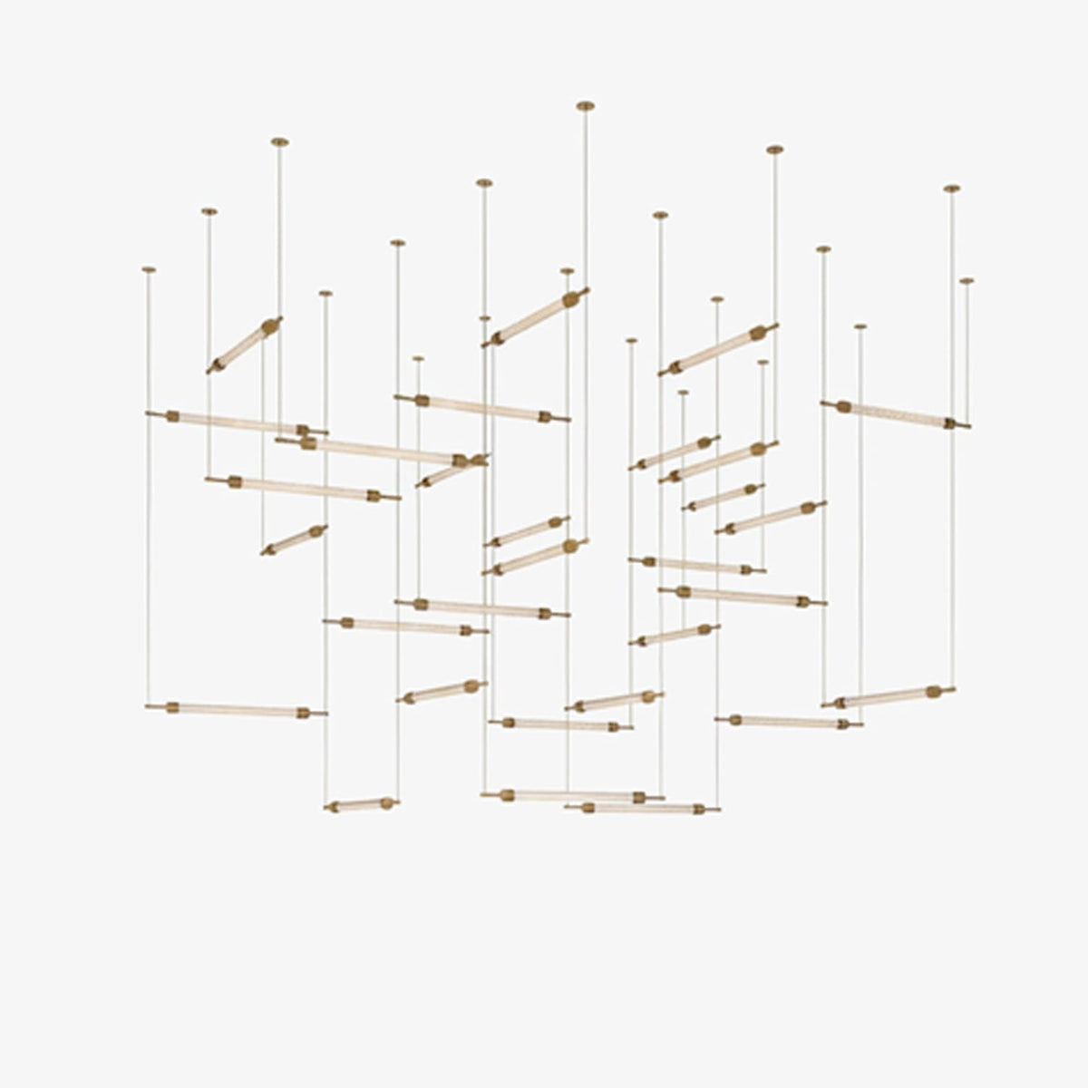 CrystalGrid Architectural Matrix Customize Chandelier