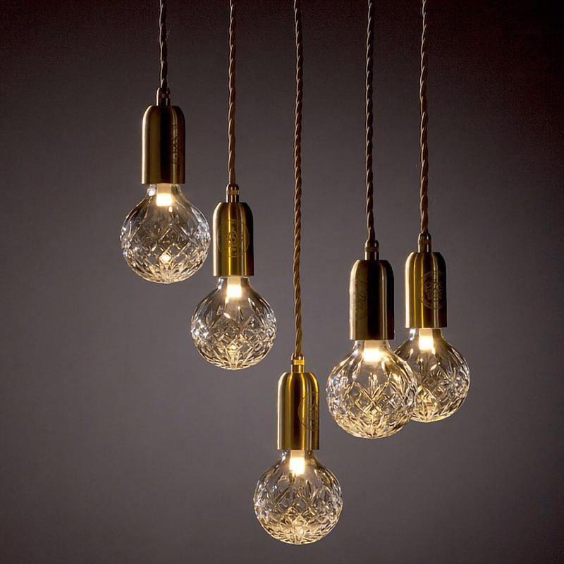 Selanielle Crystal Bulb Pendant Lamp