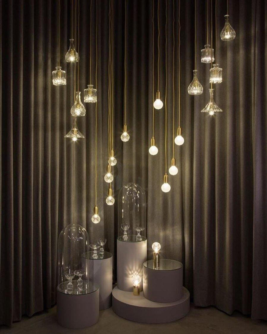 Selanielle Crystal Bulb Pendant Lamp