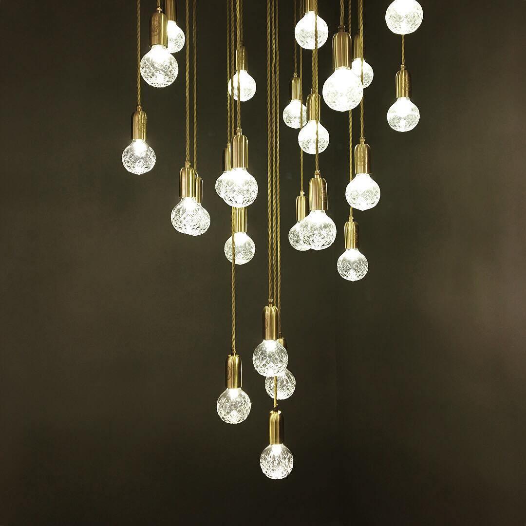 Selanielle Crystal Bulb Pendant Lamp
