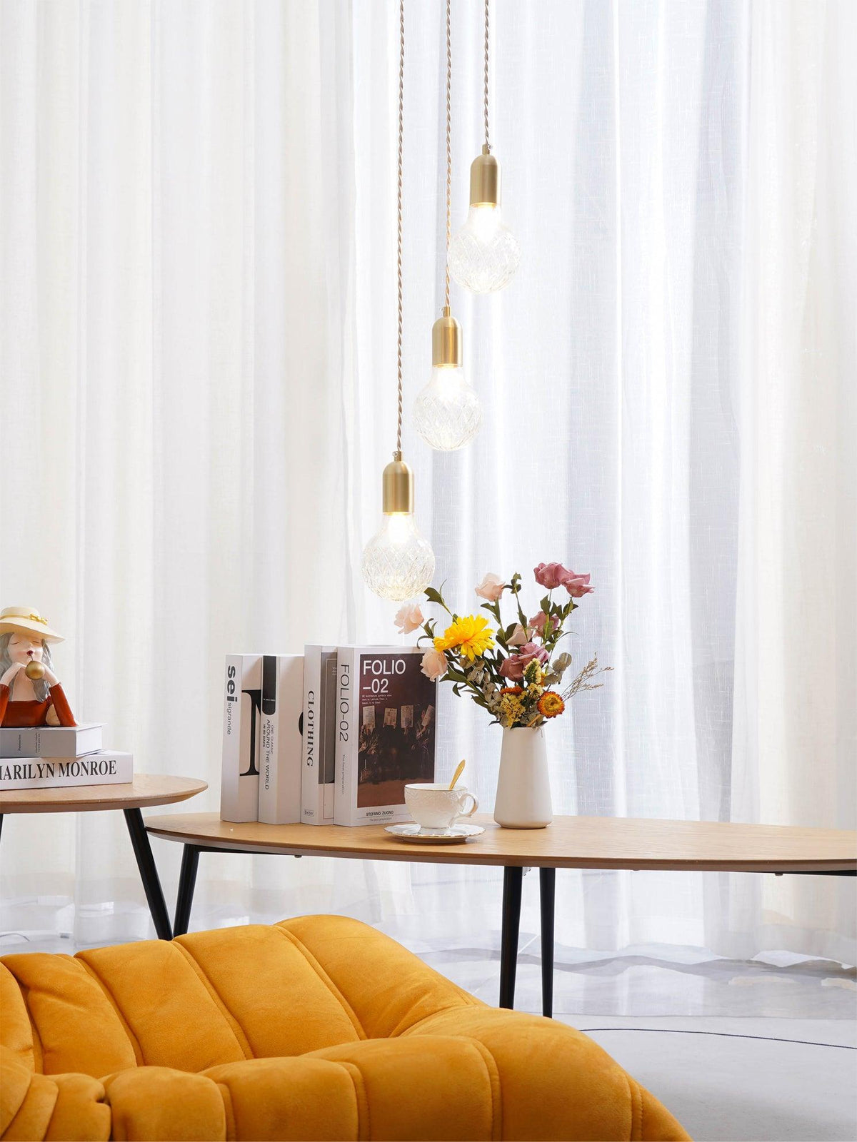 Selanielle Crystal Bulb Pendant Lamp