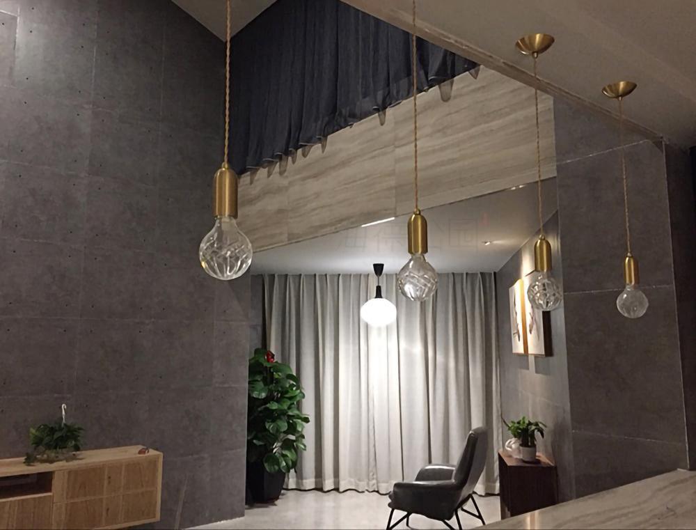 Selanielle Crystal Bulb Pendant Lamp
