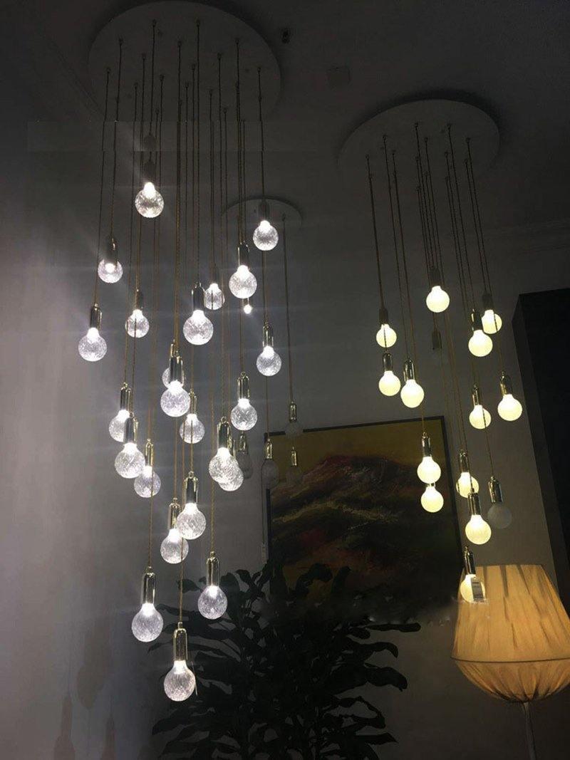 Selanielle Crystal Bulb Pendant Lamp