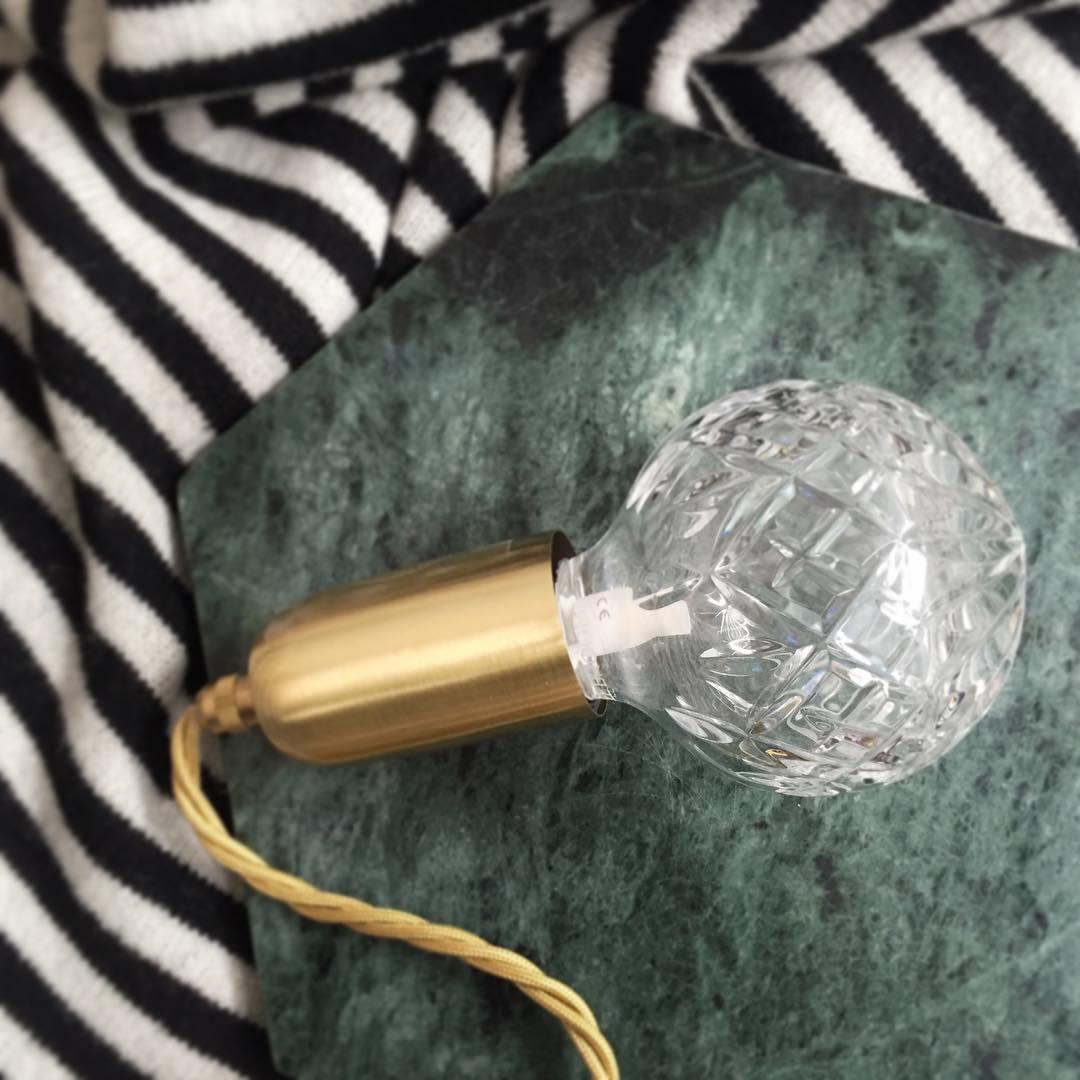 Selanielle Crystal Bulb Pendant Lamp