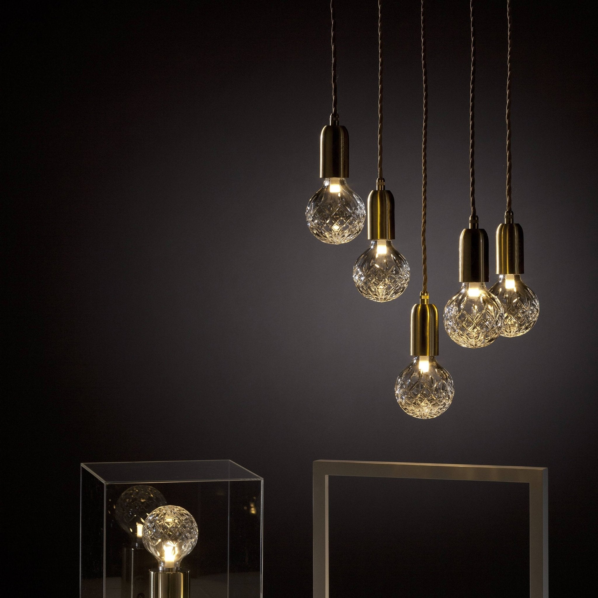 Selanielle Crystal Bulb Pendant Lamp