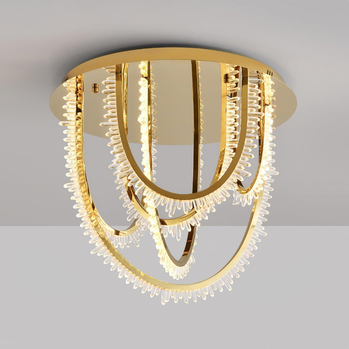 Crystal Individual Creativity Corde Crystal Ceiling Light