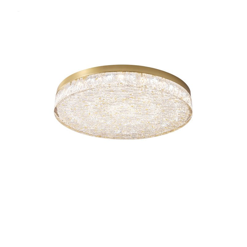 Elyelaine Postmodern Luxury Core Crystal Resin Ceiling Lamp