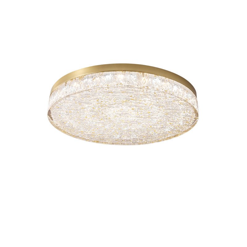 Elyelaine Postmodern Luxury Core Crystal Resin Ceiling Lamp
