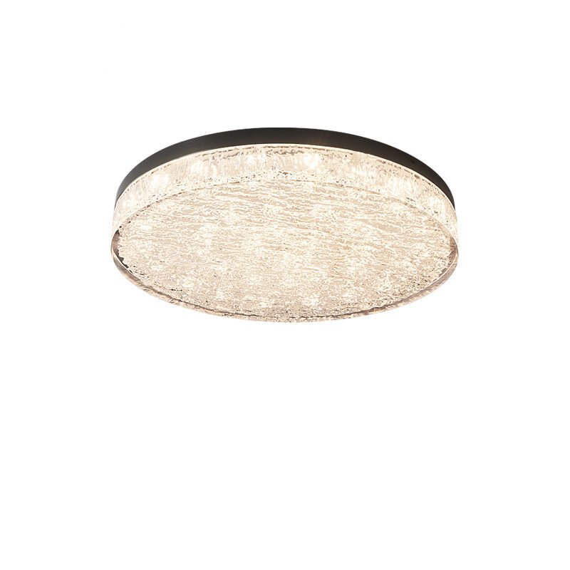 Elyelaine Postmodern Luxury Core Crystal Resin Ceiling Lamp