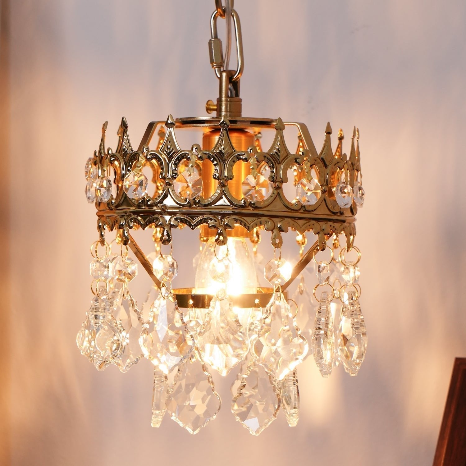 Ivmarila Nordic Art Crown Crystal Sconce Wall lamp