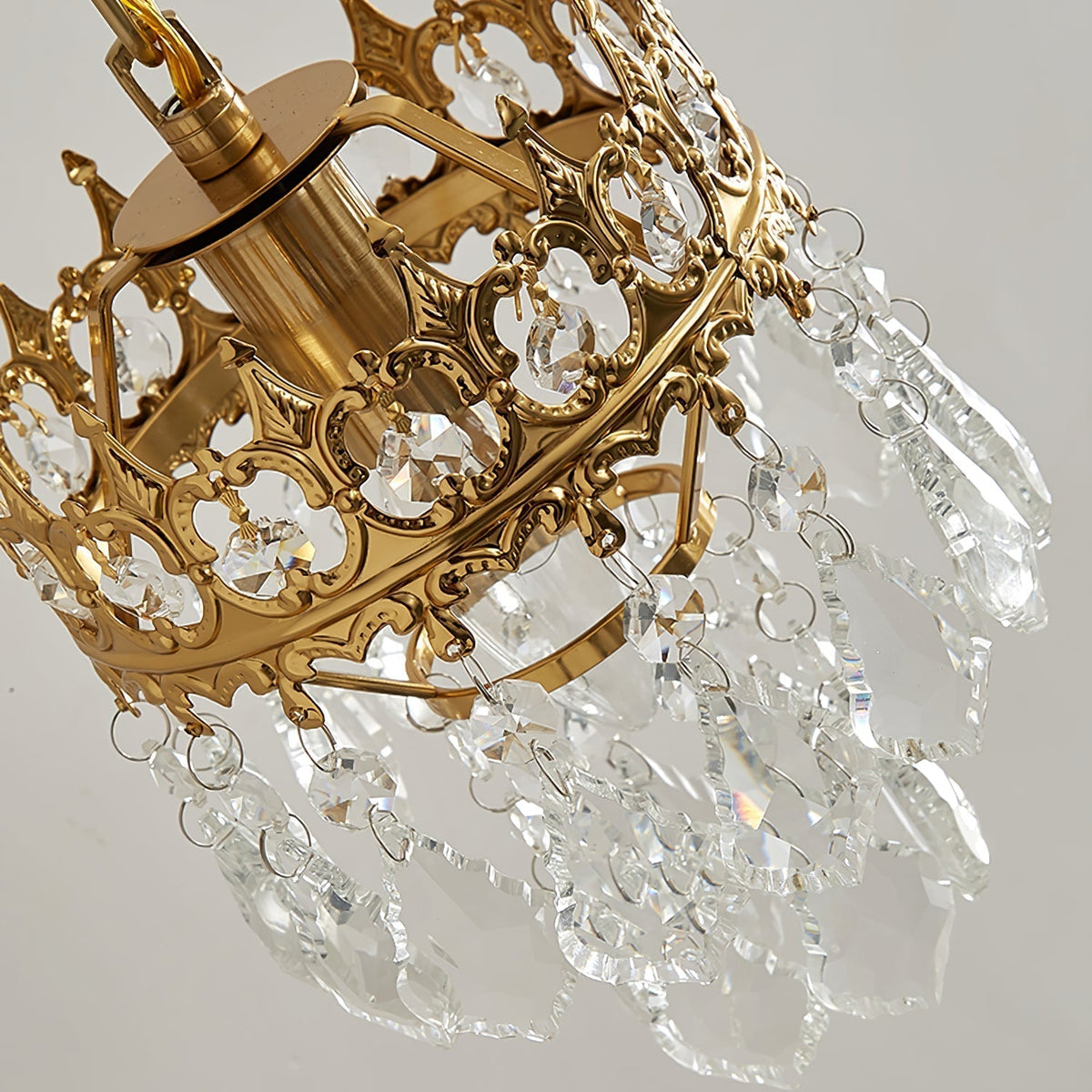 Ivmarila Nordic Art Crown Crystal Sconce Wall lamp