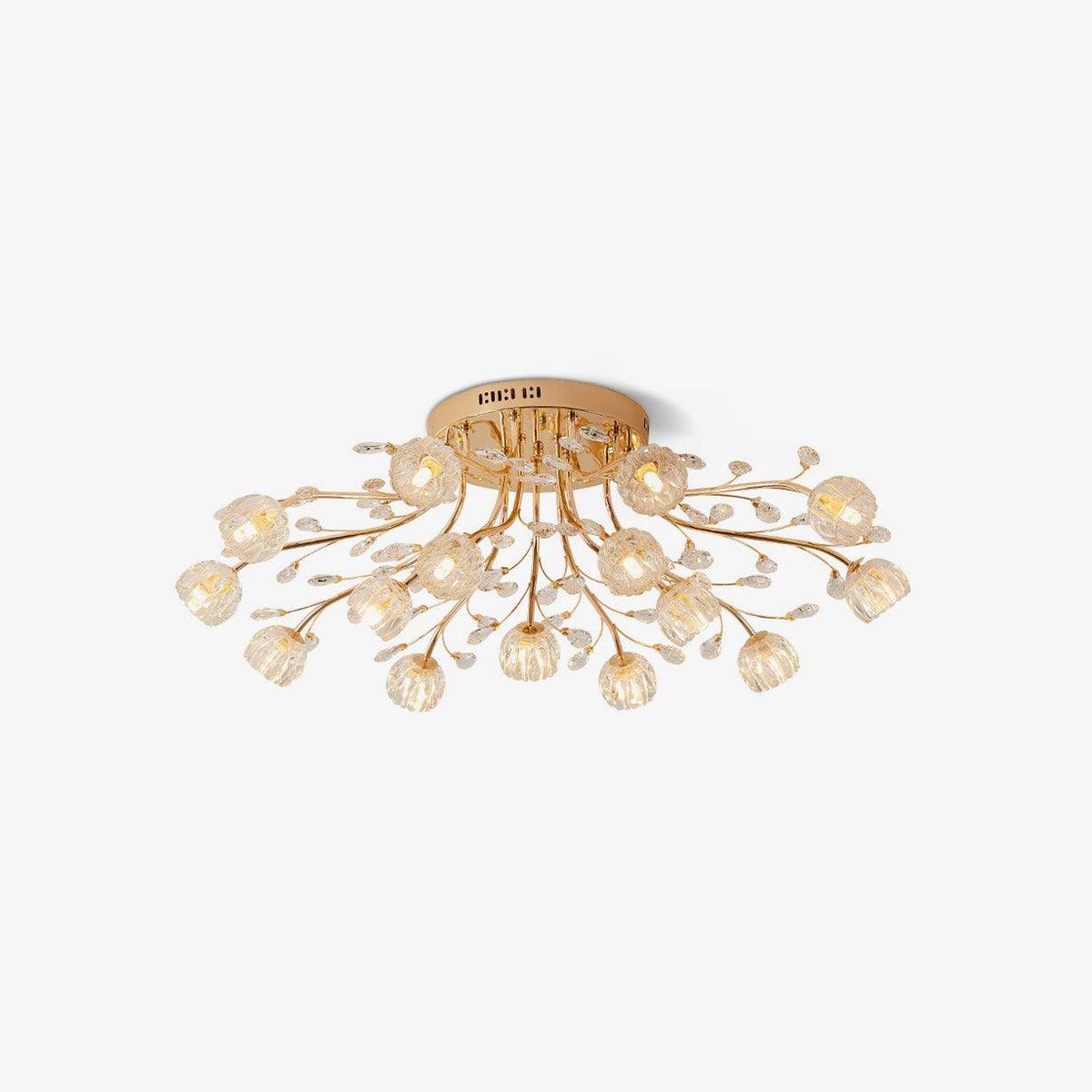 Elyinira Postmodern Luxury Flower Crystal Ceiling Light