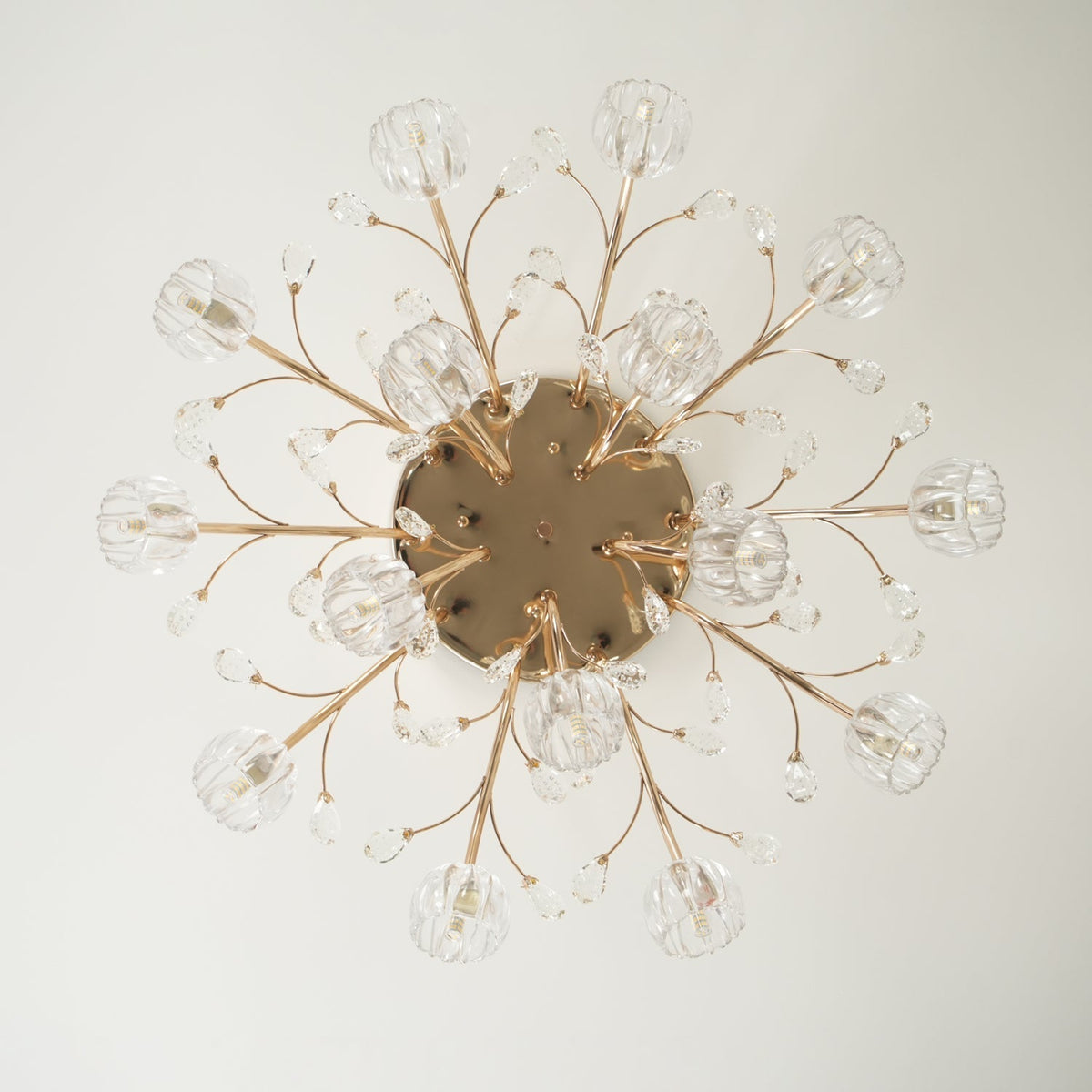 Elyinira Postmodern Luxury Flower Crystal Ceiling Light