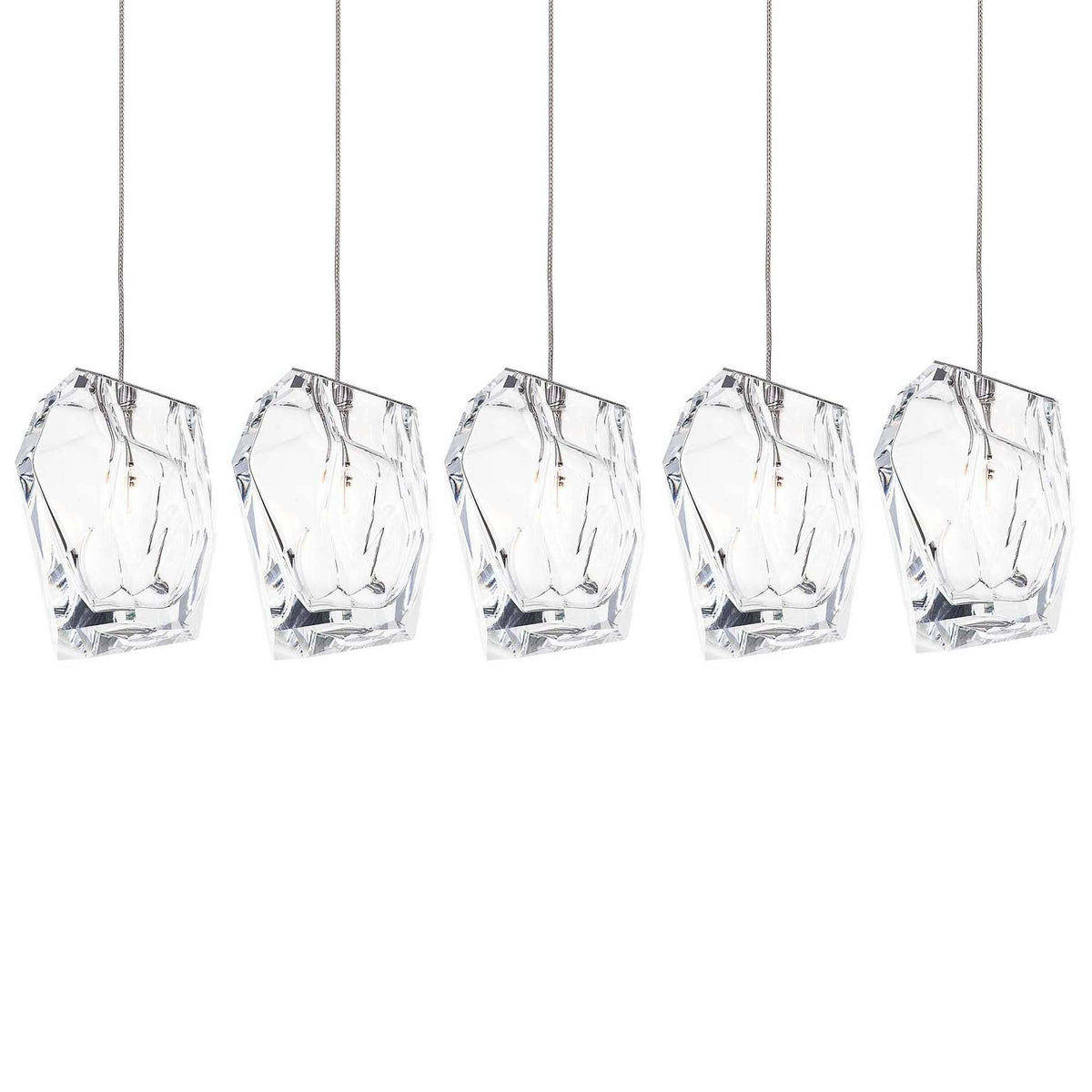 Crag Crystal Rock Cluster Pendant Light