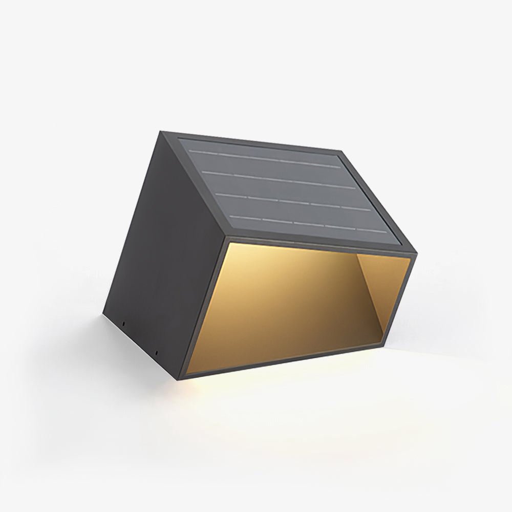 Evsore Unique Cube Garden Solar Outdoor Light