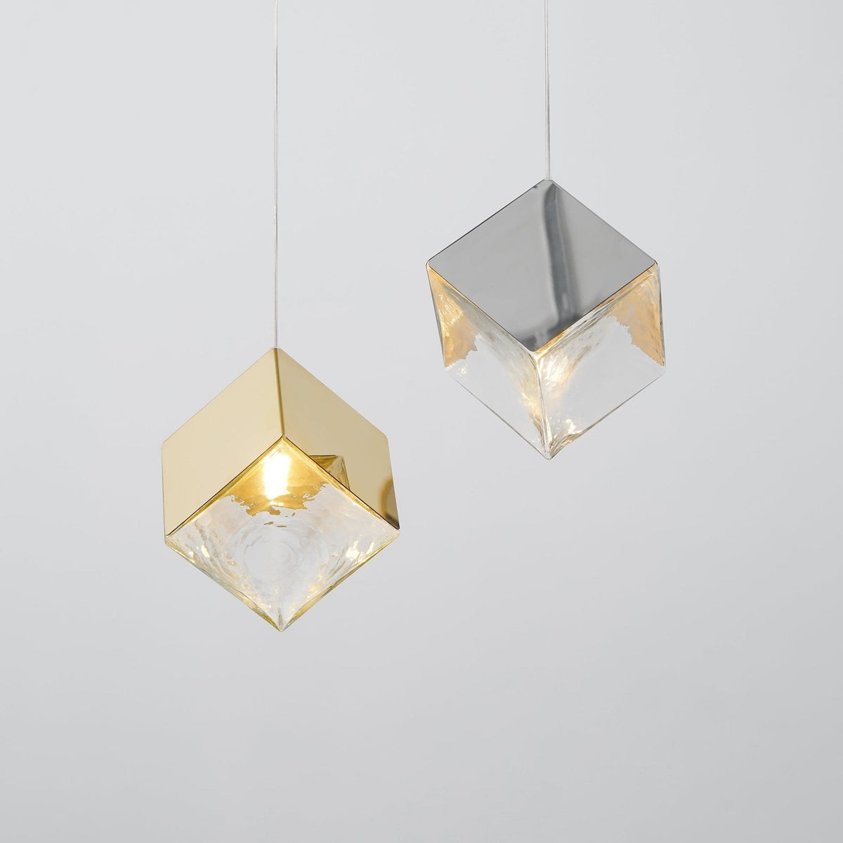 Prismatic Vapor Chandelier