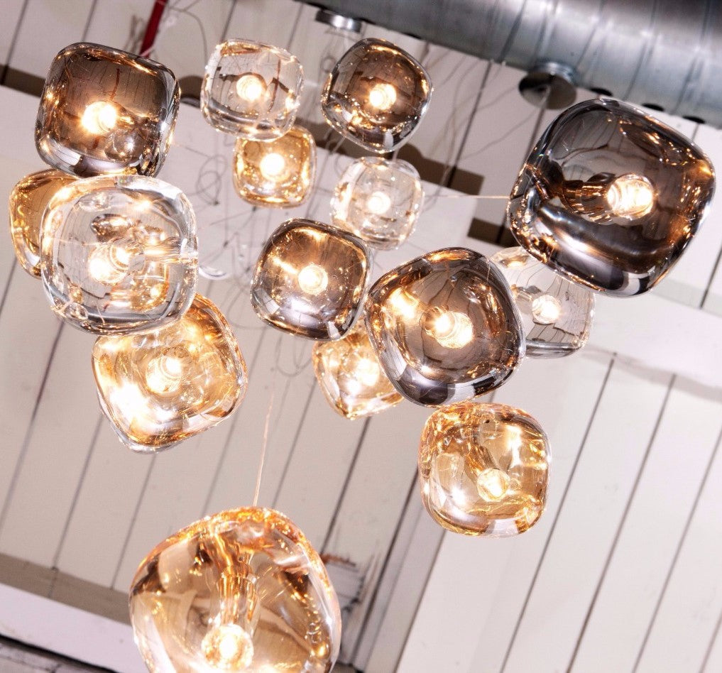 Glowcube Modern Crystal Chandelier