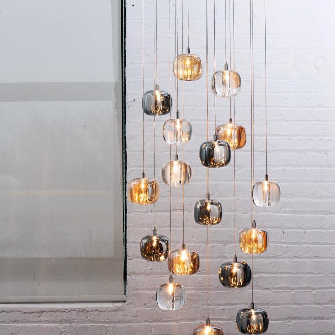 Glowcube Modern Crystal Chandelier