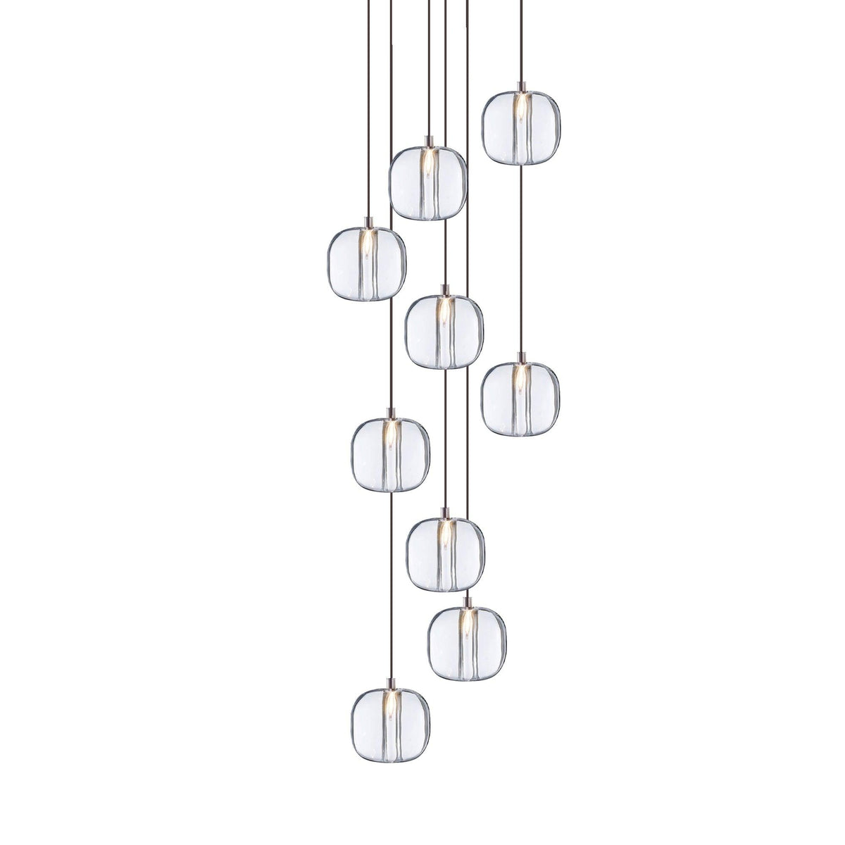 Glowcube Modern Crystal Chandelier