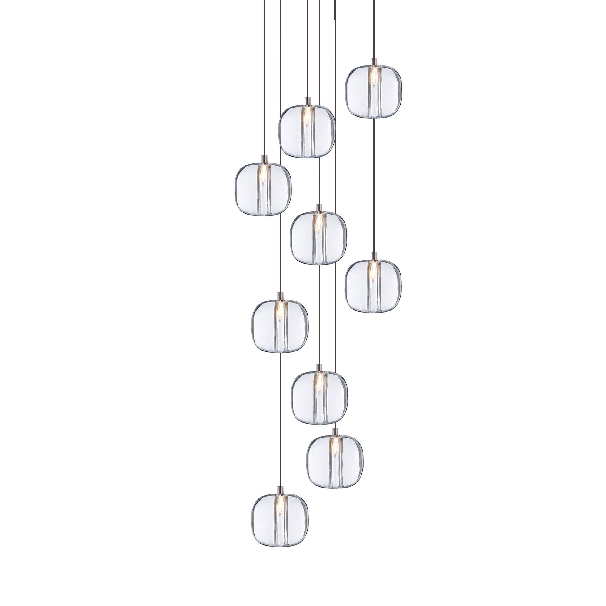Glowcube Modern Crystal Chandelier