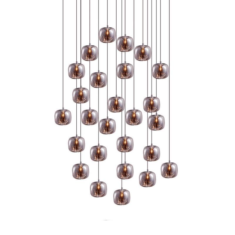 Glowcube Modern Crystal Chandelier