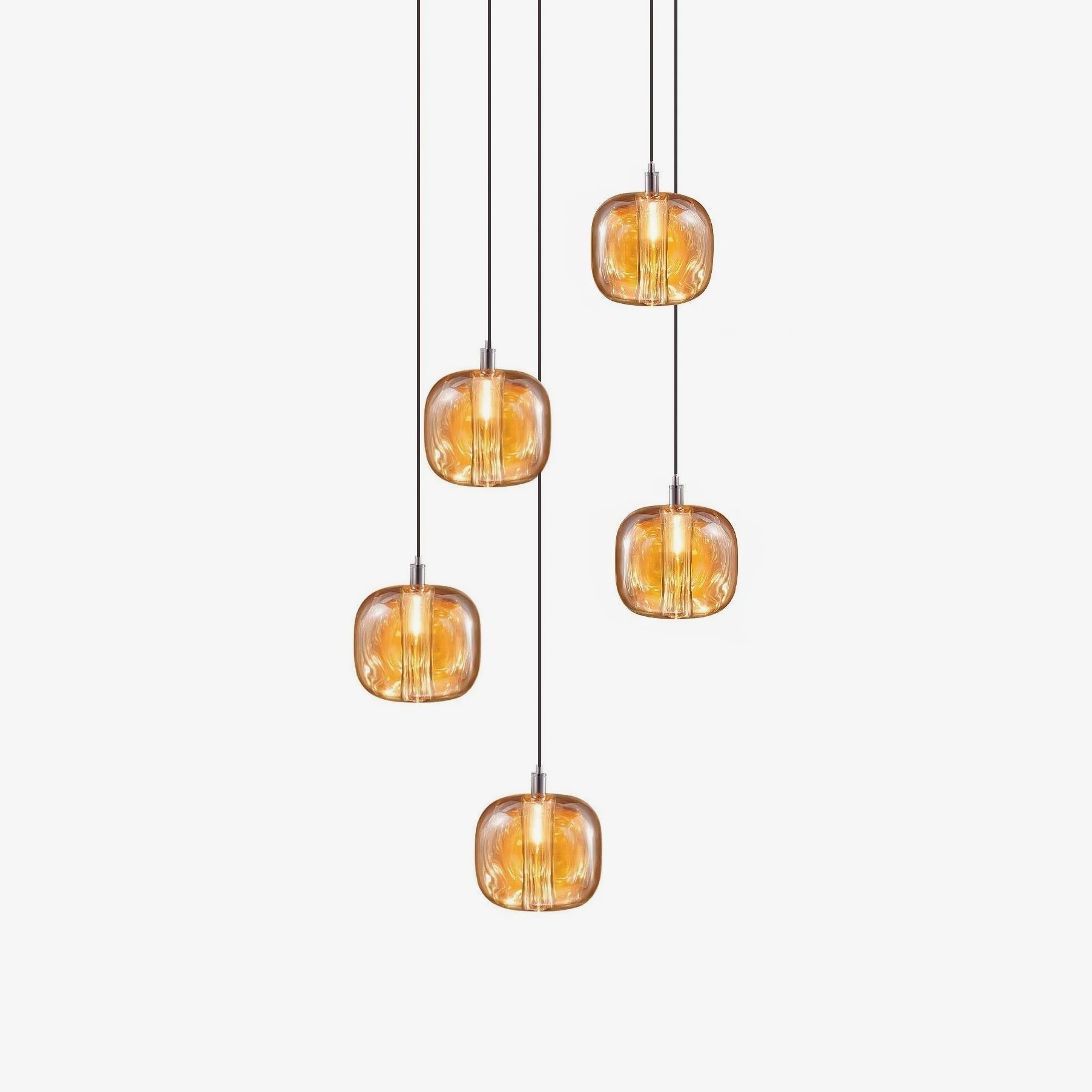 Glowcube Modern Crystal Chandelier