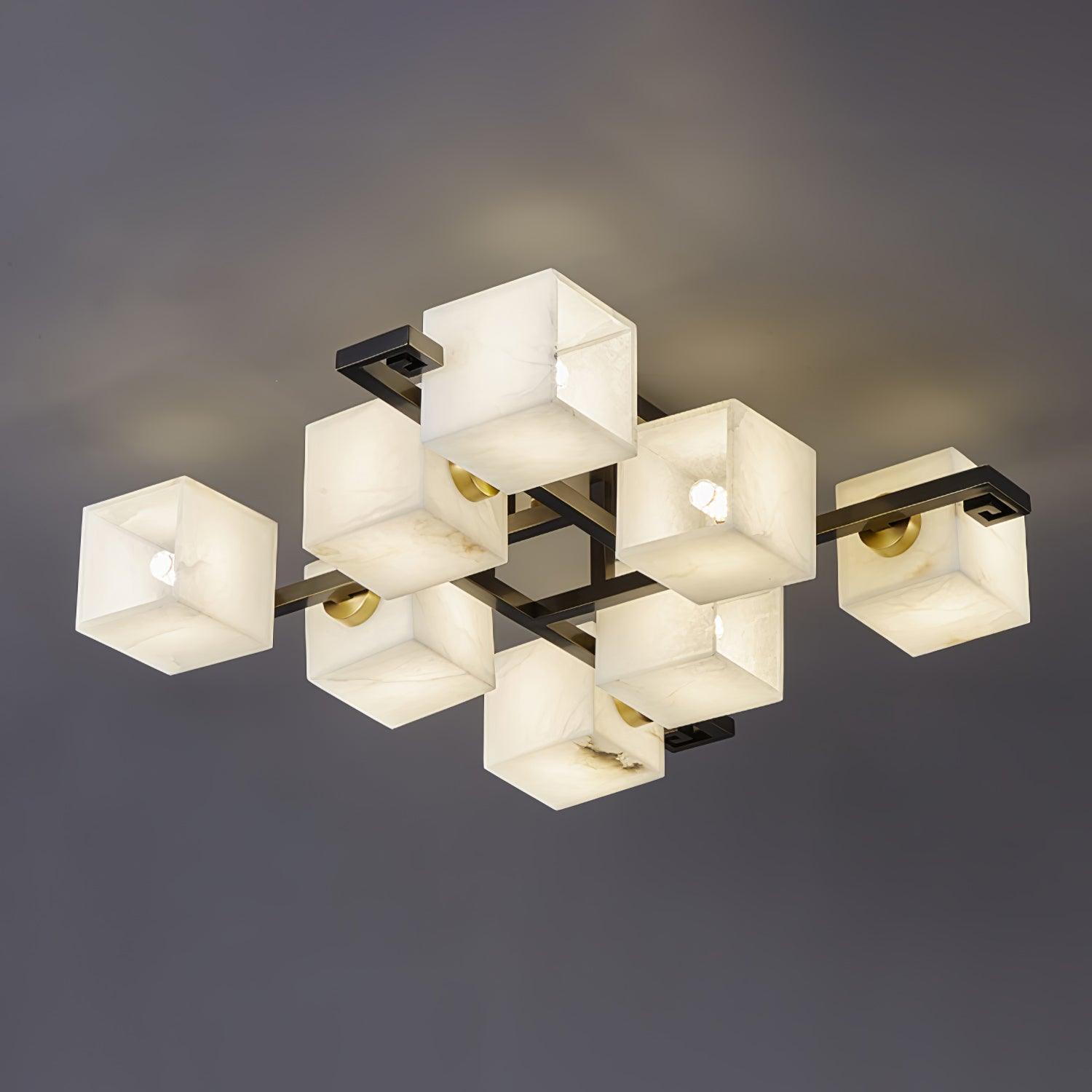 Kaelen Alabaster Ceiling Light