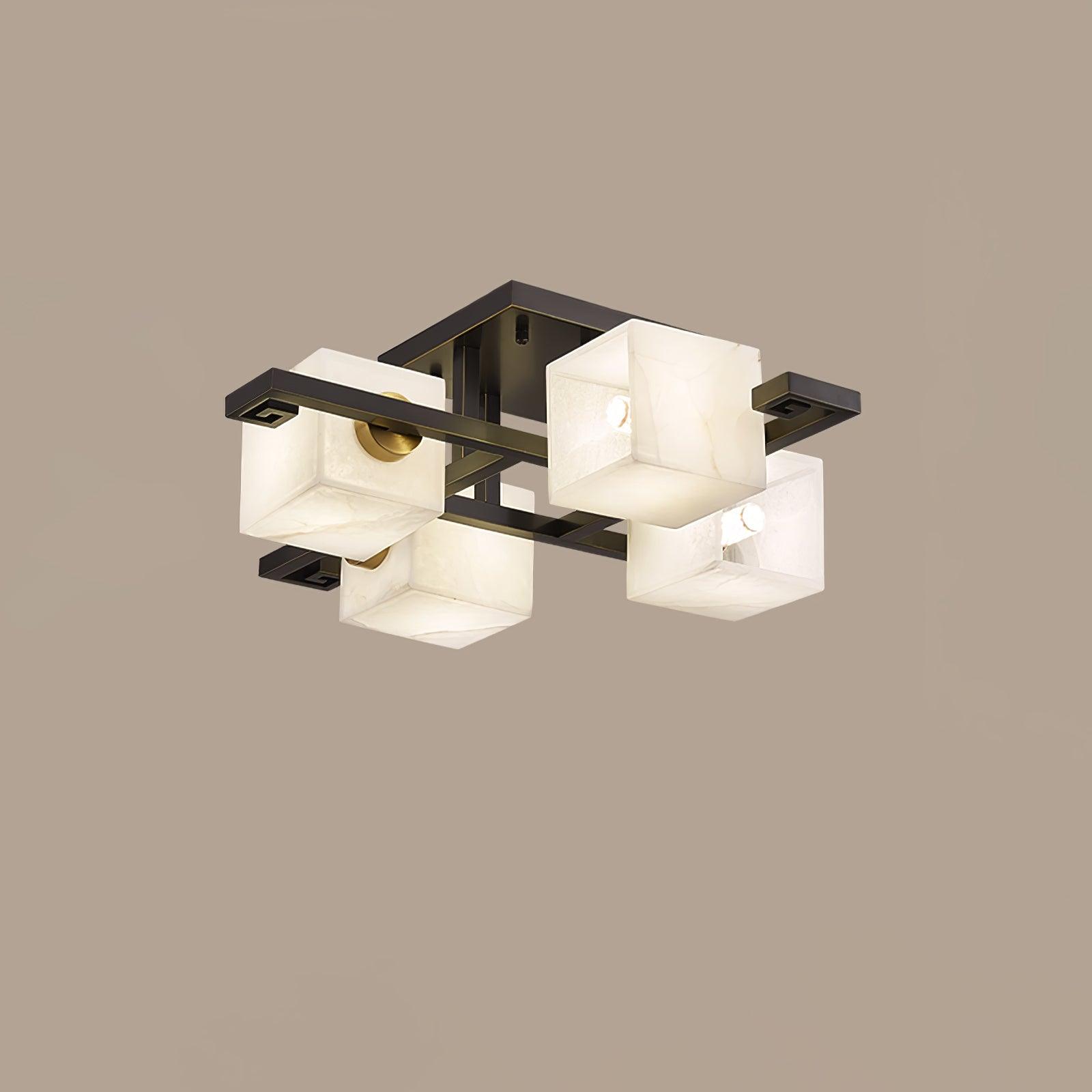 Kaelen Alabaster Ceiling Light