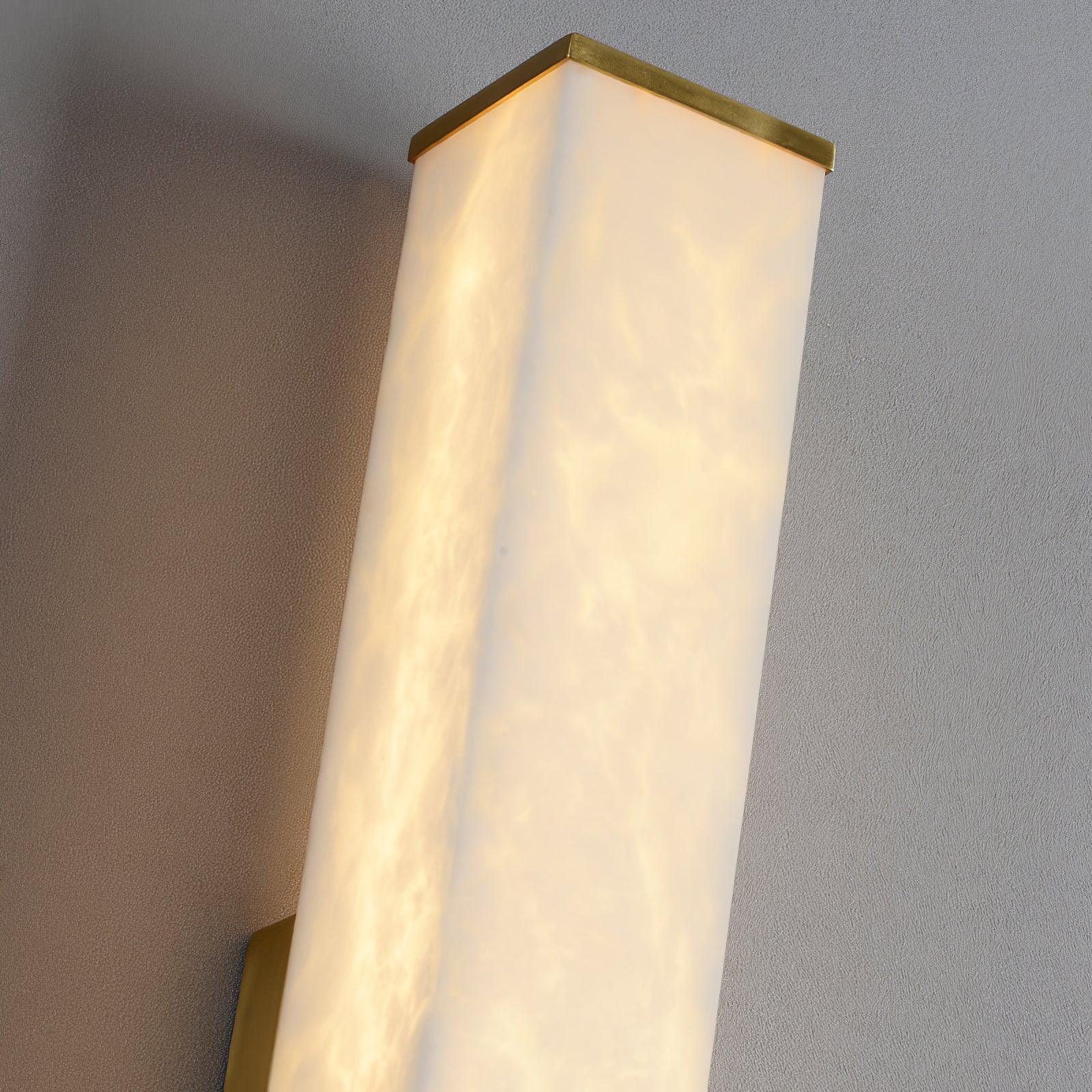 Vithaira Alabaster Linear Wall Lamp