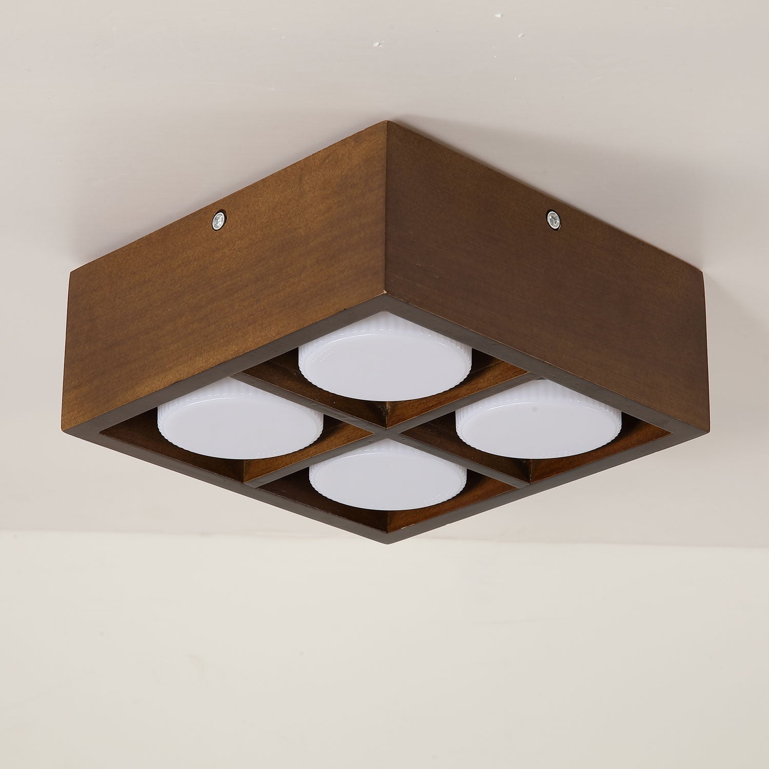 Eliza Minimalist Wood Ceiling Light