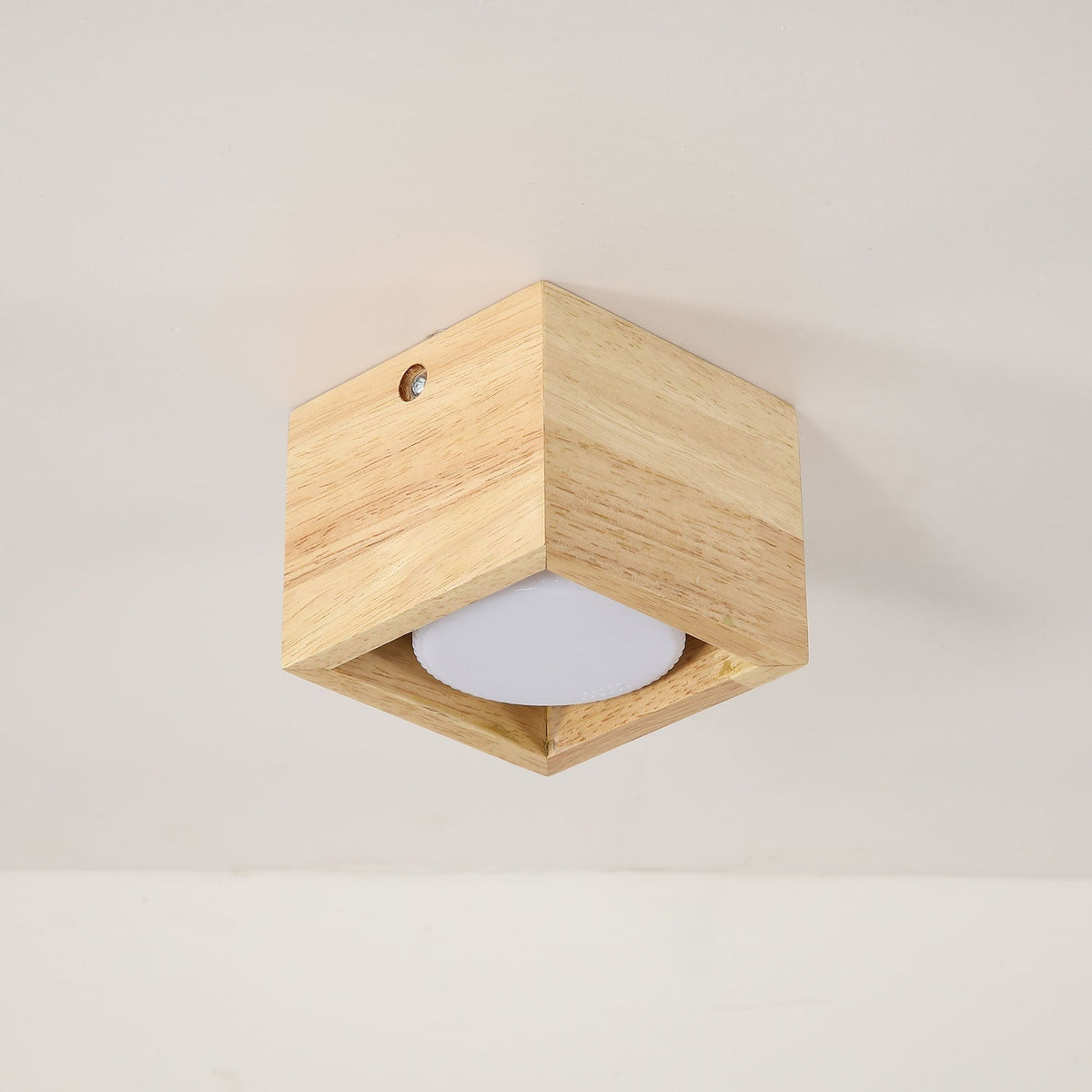 Eliza Minimalist Wood Ceiling Light