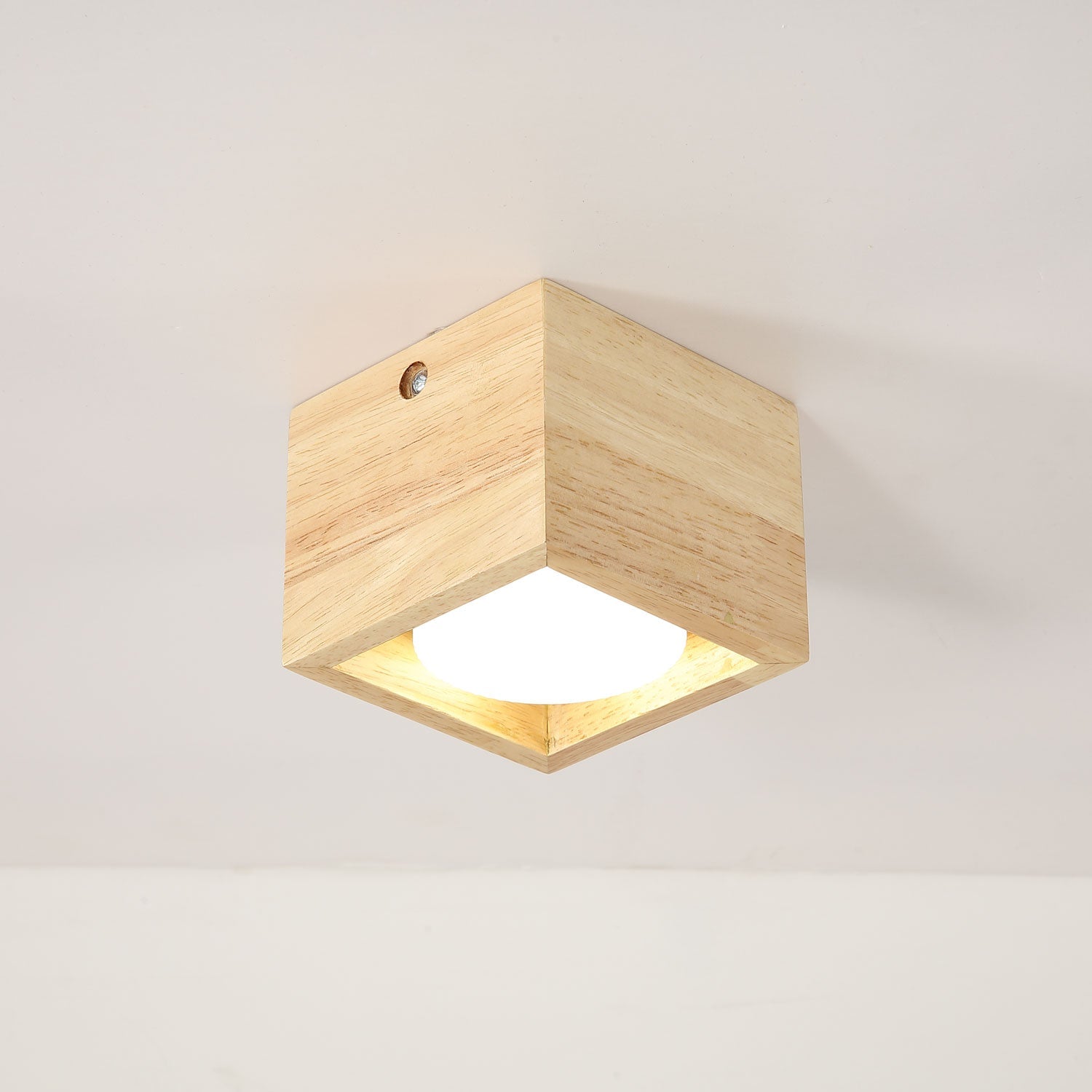 Eliza Minimalist Wood Ceiling Light