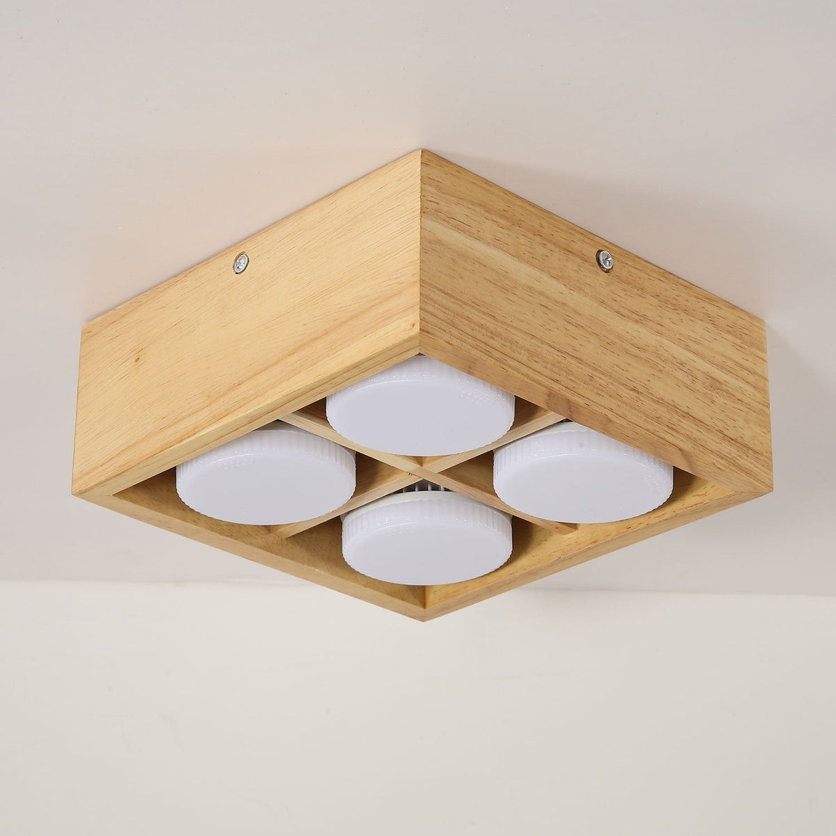 Eliza Minimalist Wood Ceiling Light